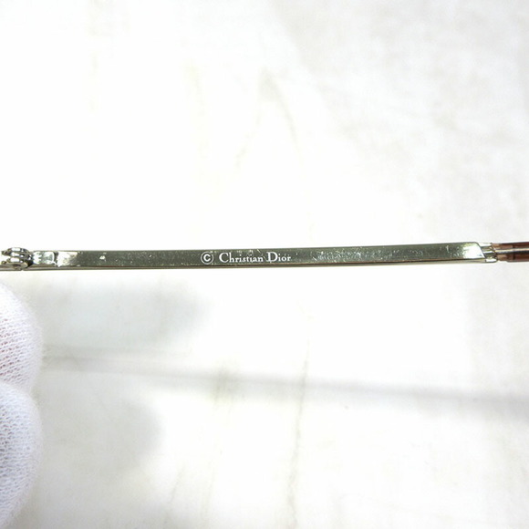 Christian Dior Star Motif Sunglasses Gold Brown - Picture 11 of 13